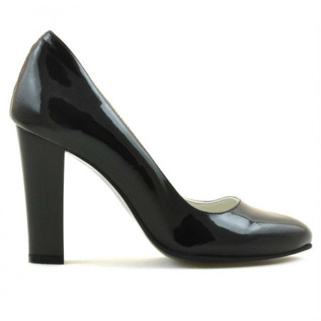 Pantofi eleganti dama 1214 lac negru