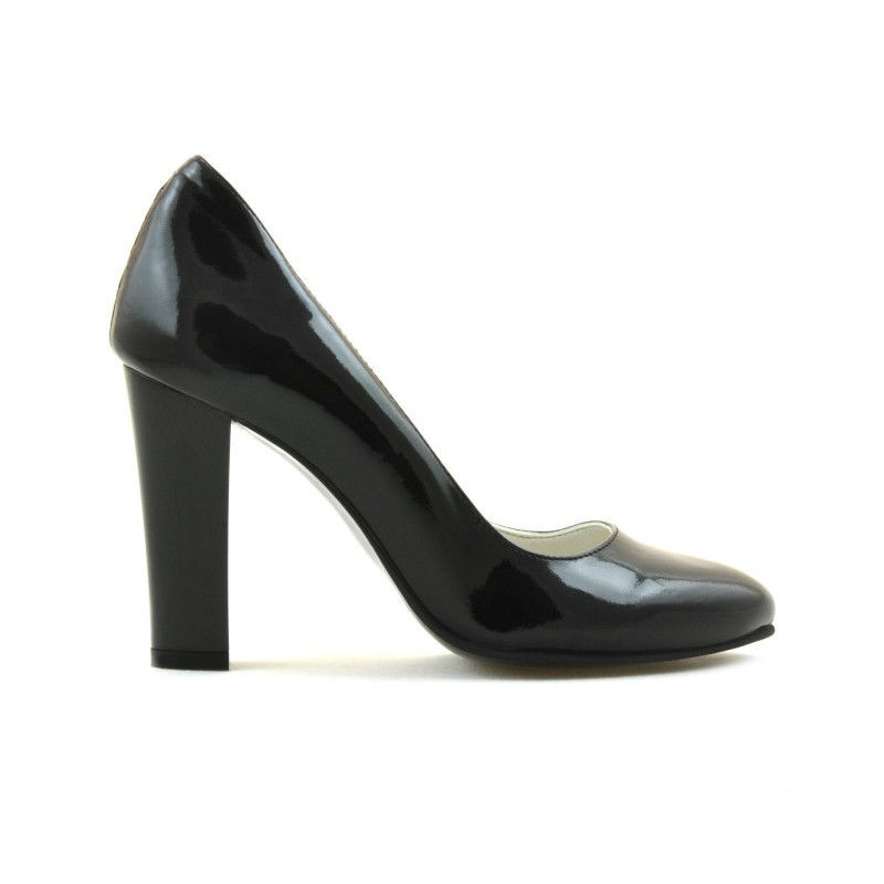 Pantofi eleganti dama 1214 lac negru
