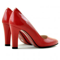 Pantofi eleganti dama 1243 lac rosu 