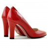 Pantofi eleganti dama 1243 lac rosu 