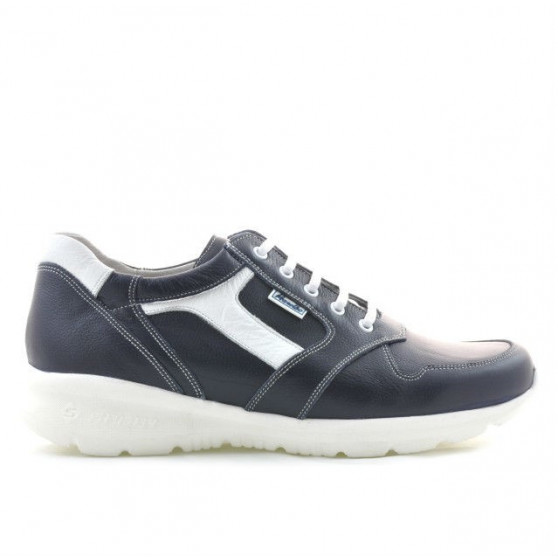 Pantofi sport barbati 827 indigo+alb