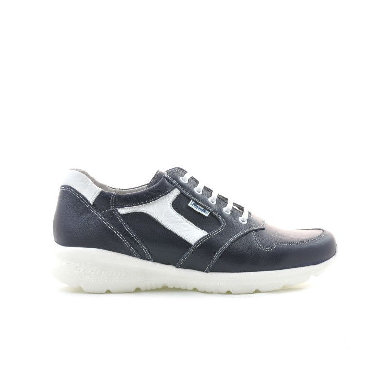 Pantofi sport barbati 827 indigo+alb