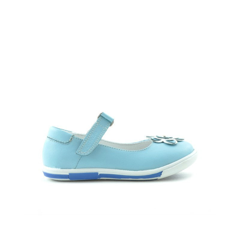 Pantofi copii mici 06c bleu+alb