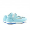 Pantofi copii mici 06c bleu+alb