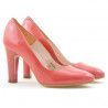 Pantofi eleganti dama 1243 lac rosu corai