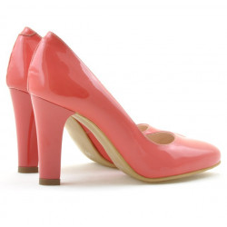 Pantofi eleganti dama 1243 lac rosu corai