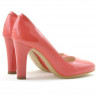 Pantofi eleganti dama 1243 lac rosu corai
