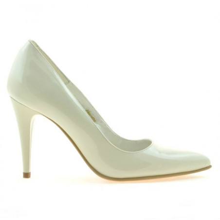 Pantofi eleganti dama 1246 lac bej01