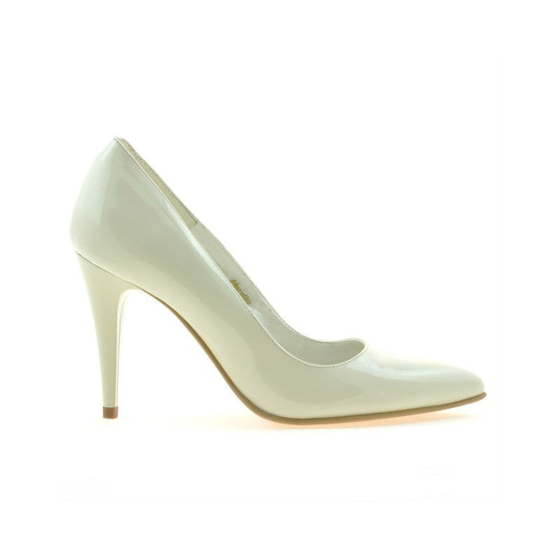 Pantofi eleganti dama 1246 lac bej01