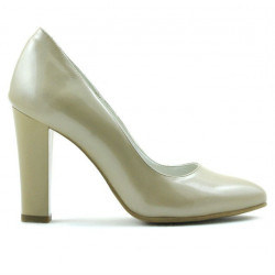 Pantofi eleganti dama 1214 lac bej02