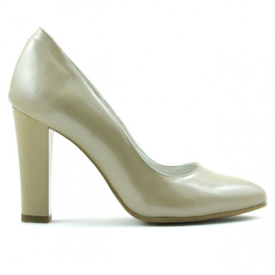 Pantofi eleganti dama 1214 lac bej02
