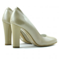 Pantofi eleganti dama 1214 lac bej02