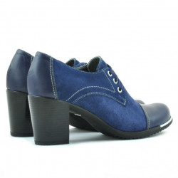 Pantofi casual dama 667 indigo combinat
