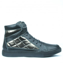 Ghete dama 3305 negru combinat