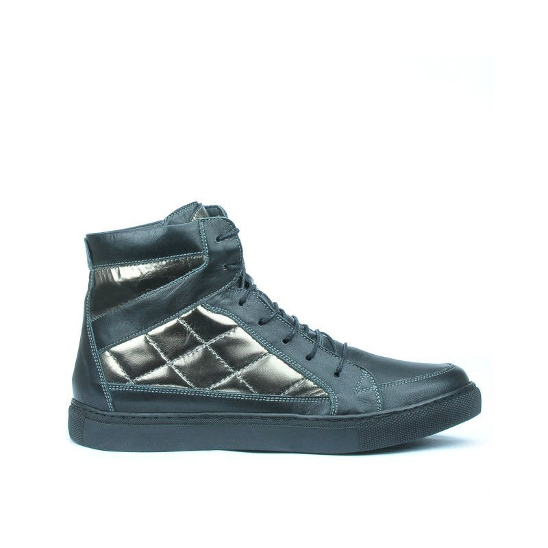 Ghete dama 3305 negru combinat