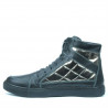 Ghete dama 3305 negru combinat