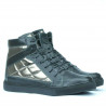 Ghete dama 3305 negru combinat