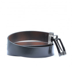 Curea barbati 08b bicolor negru+maro