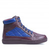 Ghete barbati 487 bordo+indigo