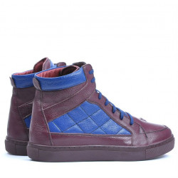 Ghete barbati 487 bordo+indigo