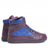 Ghete barbati 487 bordo+indigo
