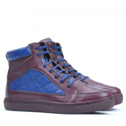 Ghete barbati 487 bordo+indigo