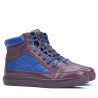 Ghete barbati 487 bordo+indigo