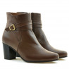 Ghete dama 1160b maro blana