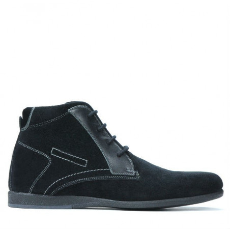 Ghete barbati 474 negru velur 