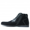Ghete barbati 474 negru velur 