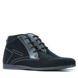 Ghete barbati 474 negru velur 