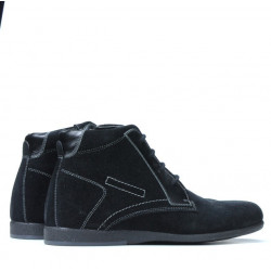 Ghete barbati 474 negru velur 