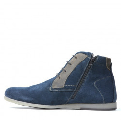 Ghete barbati 474 indigo velur