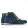 Ghete barbati 474 indigo velur