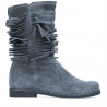 Cizme dama 3242 gri velur