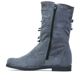 Cizme dama 3242 gri velur