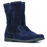 Cizme dama 3242 indigo velur