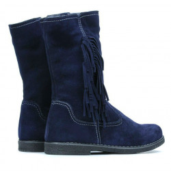 Cizme dama 3242 indigo velur