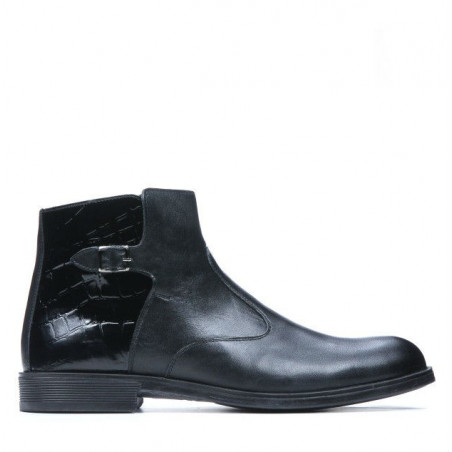 Ghete barbati 488 negru combinat