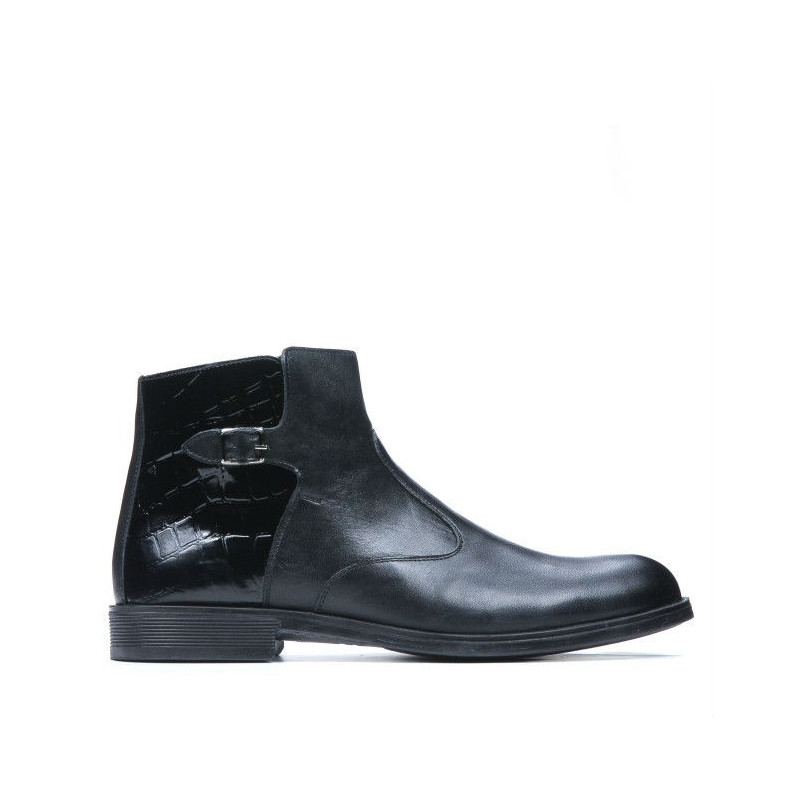 Ghete barbati 488 negru combinat