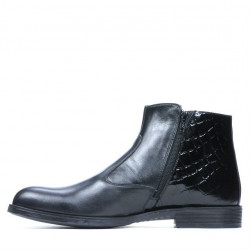 Ghete barbati 488 negru combinat