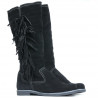 Cizme dama 3243 negru velur