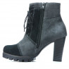 Ghete dama 1135 gri antilopa+negru