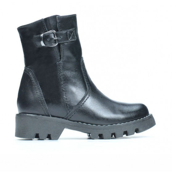 Ghete copii mici 33c negru Ghete copii mici 33c negru