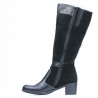 Cizme dama 3260 negru combinat