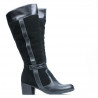 Cizme dama 3260 negru combinat