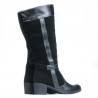 Cizme dama 3260 negru combinat