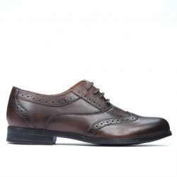 Pantofi eleganti adolescenti 393 a maro