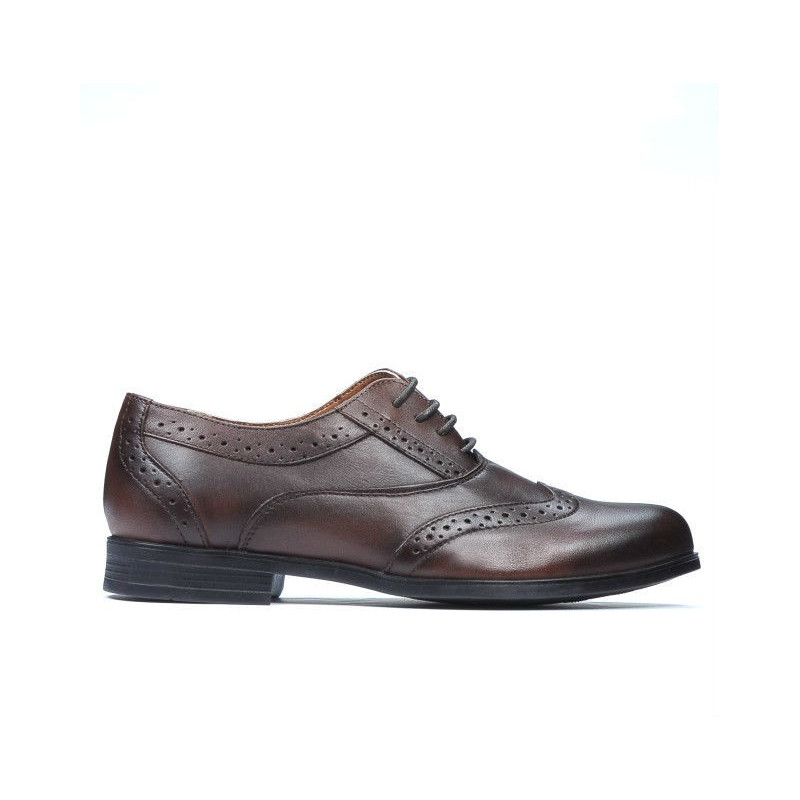 Pantofi eleganti adolescenti 393 a maro