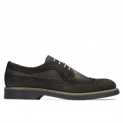 Pantofi casual barbati 829 bufo maro combinat